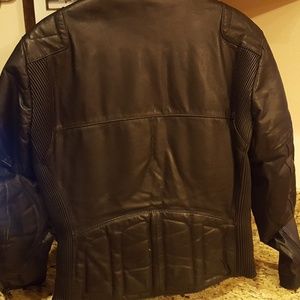 Wilson leather motorcycle jacket
